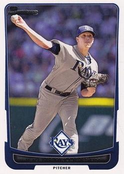 2012 Bowman #29 Jeremy Hellickson Front