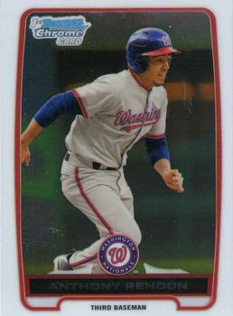 2012 Bowman - Chrome Prospects #BCP88 Anthony Rendon Front