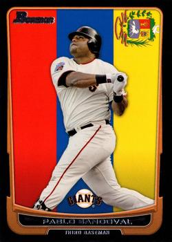 2012 Bowman - International #14 Pablo Sandoval Front