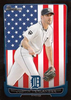 2012 Bowman - International #77 Justin Verlander Front