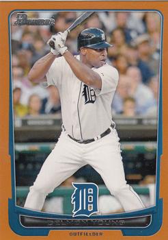 2012 Bowman - Orange #189 Delmon Young Front