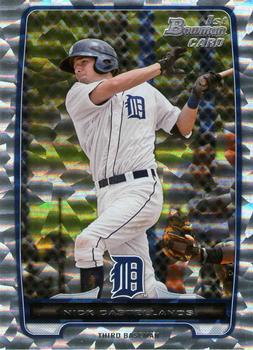 2012 Bowman - Prospects Silver Ice #BP78 Nick Castellanos Front