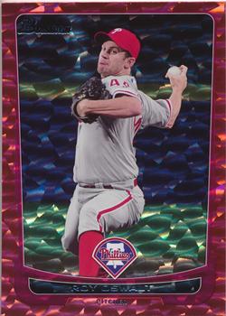 2012 Bowman - Silver Ice Red #137 Roy Oswalt Front