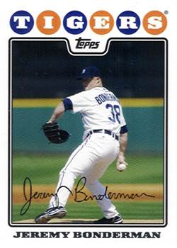 2008 Topps #503 Jeremy Bonderman Front