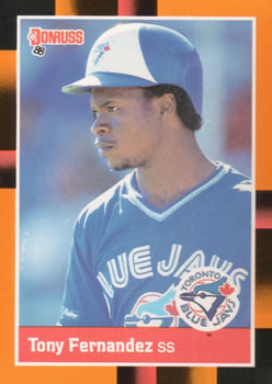 1988 Donruss Baseball's Best #87 Tony Fernandez Front