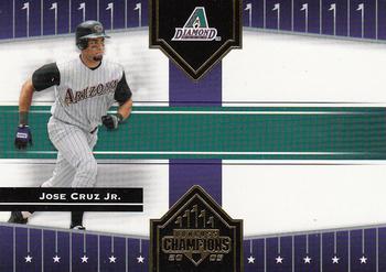 2005 Donruss Champions #176 Jose Cruz Jr. Front