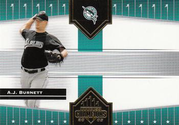 2005 Donruss Champions #349 A.J. Burnett Front