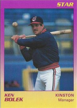 1989 Star Kinston Indians #25 Ken Bolek Front