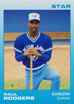 1988 Star Dunedin Blue Jays #14 Paul Rodgers Front