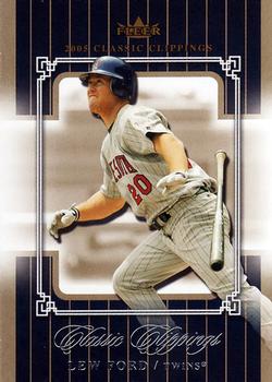 2005 Fleer Classic Clippings #52 Lew Ford Front