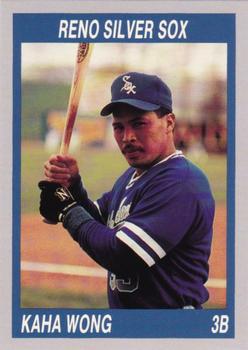 1990 Cal League #273 Kaha Wong Front