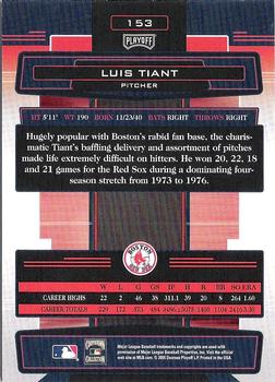 2005 Playoff Absolute Memorabilia #153 Luis Tiant Back