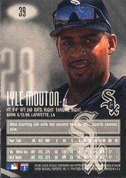 1996 E-Motion XL #39 Lyle Mouton Back