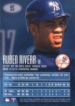 1996 E-Motion XL #95 Ruben Rivera Back
