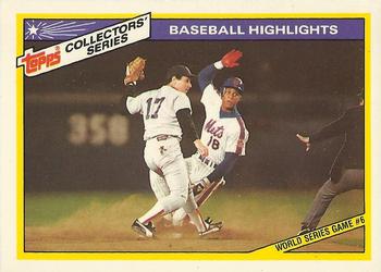 1987 Topps Woolworth Baseball Highlights #29 Marty Barrett / Darryl Strawberry Front