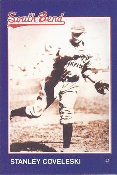 1988 Grand Slam South Bend White Sox #28 Stanley Coveleski Front