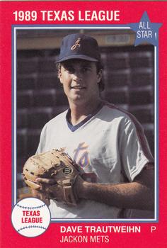 1989 Grand Slam Texas League All-Stars #27 Dave Trautwein Front