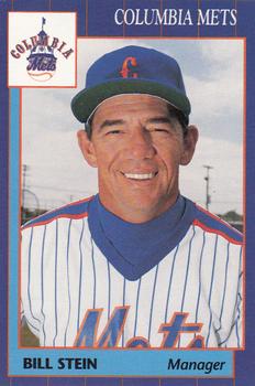 1990 Grand Slam Columbia Mets #1 Bill Stein Front