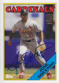 2012 Topps Archives - Fan Favorite Autographs #FFA-JOQ Jose Oquendo Front