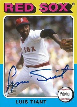 2012 Topps Archives - Fan Favorite Autographs #FFA-LT Luis Tiant Front