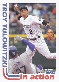 2012 Topps Archives - In Action #82IA-TT Troy Tulowitzki Front