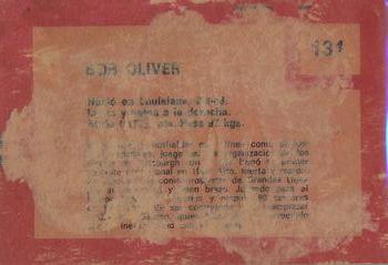 1967 Topps Venezuelan #131 Bob Oliver Back