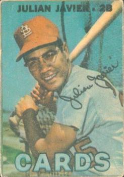 1967 Topps Venezuelan #320 Julian Javier Front