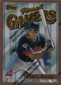 1996 Finest #21 Eddie Murray Front