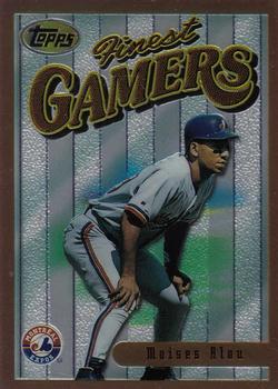 1996 Finest #157 Moises Alou Front