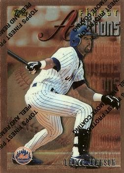 1996 Finest #200 Lance Johnson Front