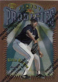 1996 Finest #201 Alvin Morman Front