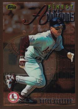 1996 Finest #306 Royce Clayton Front