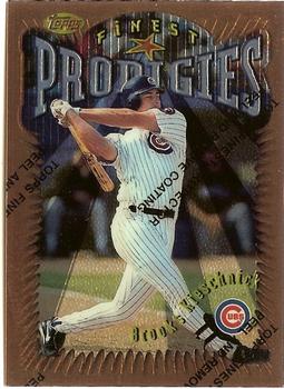 1996 Finest #316 Brooks Kieschnick Front