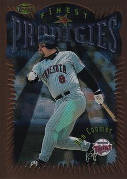 1996 Finest #349 Ron Coomer Front