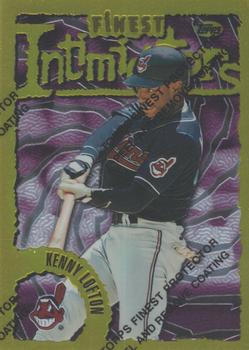 1996 Finest #81 Kenny Lofton Front