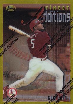 1996 Finest #308 Ron Gant Front