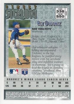 1996 Finest #338 Rey Ordonez Back