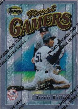 1996 Finest #2 Bernie Williams Front