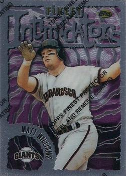 1996 Finest #14 Matt Williams Front