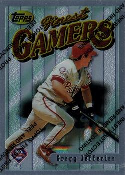 1996 Finest #37 Gregg Jefferies Front