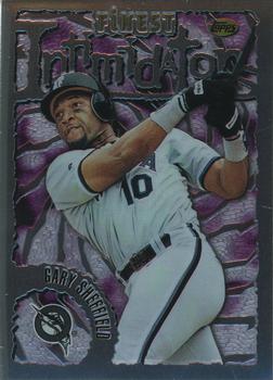 1996 Finest #60 Gary Sheffield Front