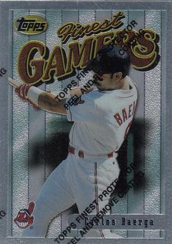 1996 Finest #69 Carlos Baerga Front