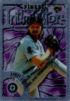 1996 Finest #77 Randy Johnson Front