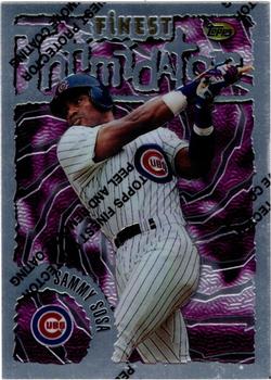 1996 Finest #171 Sammy Sosa Front