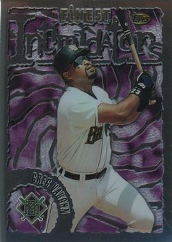 1996 Finest #179 Greg Vaughn Front