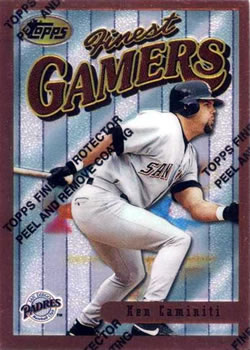 1996 Finest #12 Ken Caminiti Front