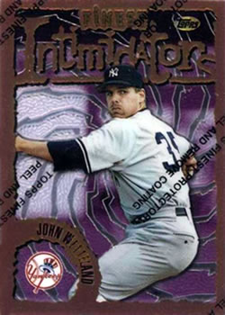 1996 Finest #17 John Wetteland Front