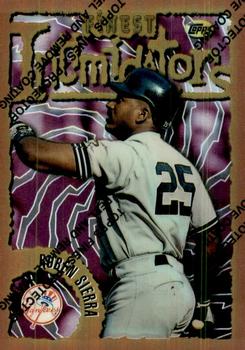 1996 Finest - Refractors #169 Ruben Sierra Front