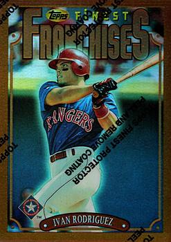 1996 Finest - Refractors #258 Ivan Rodriguez Front