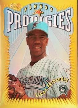 1996 Finest - Refractors #294 Livan Hernandez Front